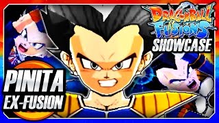 Dragon Ball Fusions 3DS English: Pinita (Pinich & Vegeta EX-Fusion) Fusion Gameplay