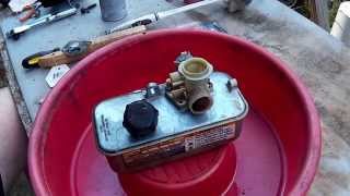 Briggs and Stratton Plastic Pulsa Prime Carburetor (Carb) Rebuild