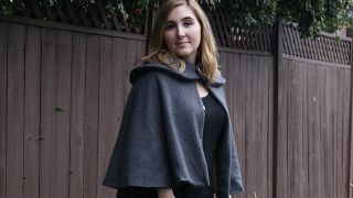 DIY Felt Circle Cape