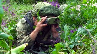 Разведчики ЮВО уничтожили группу диверсантов условного противника в Ростовской области