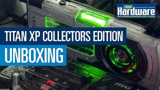TITAN Xp COLLECTORS EDITION Unboxing | PCGH Raw & Uncut