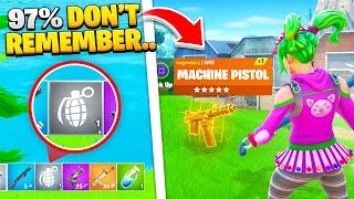 10 Things ONLY Fortnite Chapter 1 PLAYERS REMEMBER!