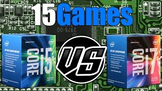 i5-6500 vs i7-6700 | GTX 1070 OC | 2560 x 1440 | in 15 Games