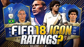 FIFA 18 ICON RATINGS?