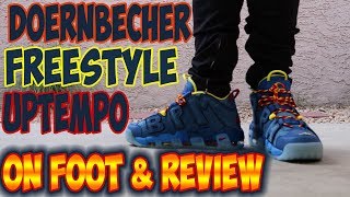 Doernbecher Freestyle Uptempo On Foot & Review