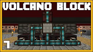 Volcano Block - EP7 - Budget ME System (a.k.a. Integrated Dynamics) - Modded Minecraft 1.12.2