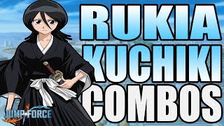 RUKIA Moveset & Combo Guide! Jump Force Gameplay!