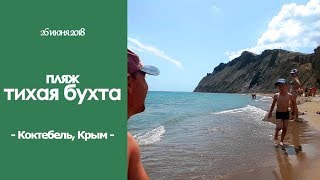 Коктебель 2018: мыс ХАМЕЛЕОН, пляж ТИХИЯ БУХТА, цены на БЕНЗИН В КРЫМУ