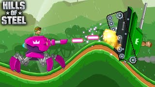Hills Of Steel - New Tank ARACHNO Walkthrough Game Android Gameplay