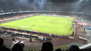 Napoli-Inter 4-2 15-12-2013 Gol Higuain Live in HD dalla Curva B