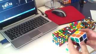 2x2 - 7x7 Rubik's Cube Relay - 6:18.09