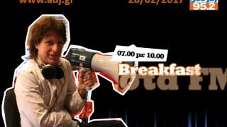 Breakfast στα FM με τον Μιχάλη 28/02/2017