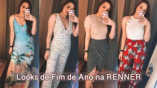 PROVANDO LOOKS em FAST FASHION - RENNER - parte 1 - Looks de fim de ano 2019/2020 | Debora Freitas