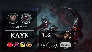 Kayn Jungle vs Jarvan IV - TR Challenger Patch 9.18