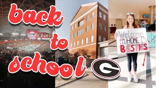 college week in my life: syllabus week at UGA