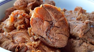 【小穎美食】過年了！教你醬牛肉最好吃的做法，醬香濃郁，入味又不散，太香了