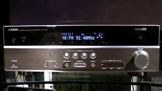 Yamaha RX-V467 review tested on JBL E80