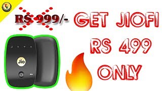 Jiofi New Offer l Rs 499 l Unlimited Data & More