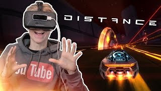 SURVIVAL RACING GAME IN VR! | Distance (Oculus Rift DK2)
