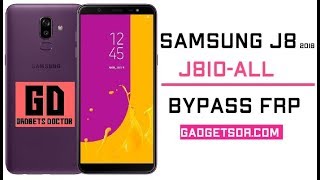 Bypass FRP Google Account Samsung Galaxy j8 2018 (SM-J810) -All (Android 8.0)