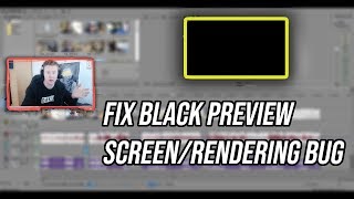 HOW TO FIX SONY VEGAS BLACK PREVIEW SCREEN 2019 - RENDER SCREEN CRASH FIX