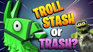 STILL THE *BEST LLAMA*? Legendary Troll Stash Llama Opening | Fortnite Save the World