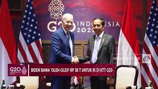 Biden Bawa 'Oleh-Oleh' Rp 38 T Untuk RI di KTT G20
