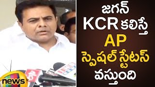 KTR About AP Special Status | TRS Alliance With YSRCP | 2019 AP Election Updates | Jagan |Mango News
