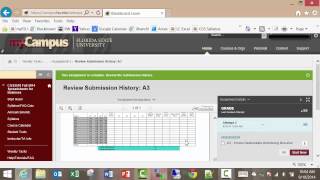 Blackboard 2014 File Submission Confirmation