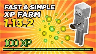 Fast & Simple XP Farm! 1.13.2 | Minecraft Tutorial | FezoCraft