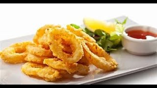 Рецепт: Кальмары в кляре. Самая вкусная закуска к пиву