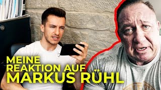 Meine Reaktion auf: Markus Rühl Neue Ideen für massive Schultern | Trainingsanalyse | Tim Gabel