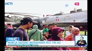 Warga Berdatangan Meriahkan Pesta Rakyat HUT ke-73 TNI AU di Lanud Halim - SIS 06/04