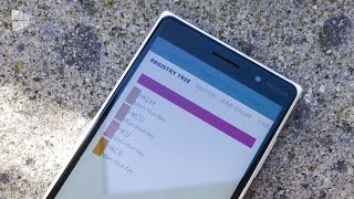 CustomPFD Registry Editor Windows Phone 8.1