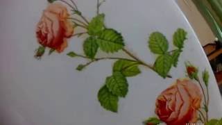 Декупаж холодильника indesit.Dekupaż lodówki Decoupage of the refrigerator