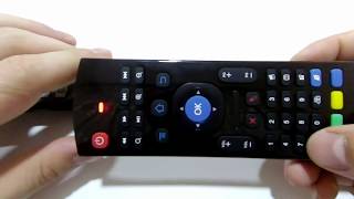 Air Mouse MX3 русская раскладка. Настройка, обучение пульта.