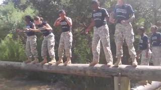 JROTC Obstacle course  Female south gwinett hs. 2016