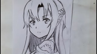 ᴴᴰ How I Draw Asuna Yuki from sword art online (SAO)