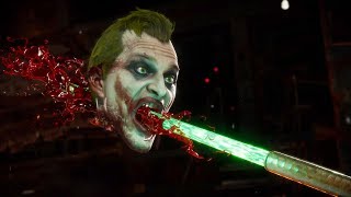 Mortal Kombat 11 - All Fatalities on The Joker!