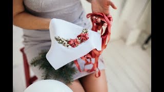 Вышивка лентами для начинающих пошагово 1часть/ How to embroider ribbons 1р