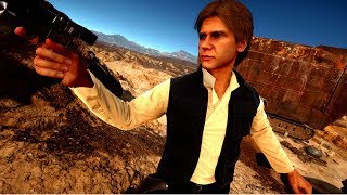 Star Wars Battlefront: Han Solo A New Hope Skin Mod