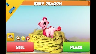 Ruby Dragon Hatching!, Gameplay , Dragon Mania Legends | Part 1095 HD