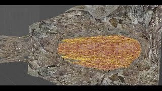 Работа с диспами, пещеры (Displacement) Часть 2