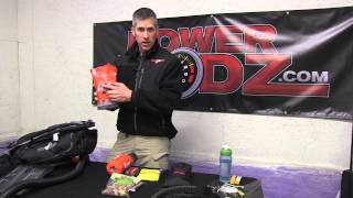 What I carry in my MotorFist Cornice Backpack, PowerModz!