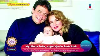 Myrthala Peña asegura que Laura Núñez sabía de su romance con José José | Sale el Sol