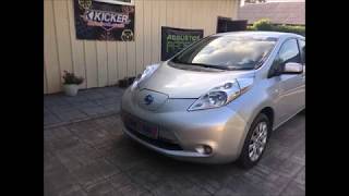 nissan leaf замена штатной магнитолы