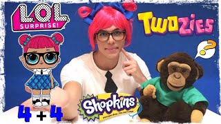 ROLETA MISTERIOSA ABRI LOL SURPRESA E VIREI A LOL NERD TEACHERS PET NA QUARTA SURPRESA! PETER TOYS