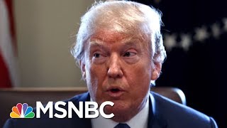 President Donald Trump-Robert Mueller Interview Talks Collapse After FBI Raid On Cohen | MSNBC
