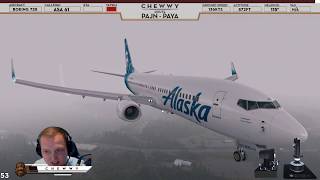 [P3D v4] Low Visibility at Yakutat, Alaska | PMDG Boeing 737-800