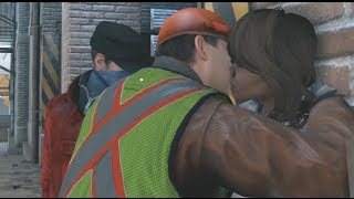 【Watch Dogs】 公然わいせつ寸前のエッチ！？　真昼間から路地裏で愛し合ってる男女をゼロ距離からガン見してみた 【ウォッチドッグス PS4 日本語版 1080p 60fps】